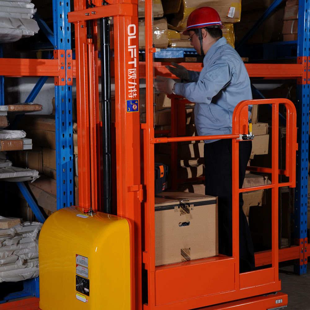 Full Electric Order Picker – Glass lifter,Forklift truck,Scissor lift ...